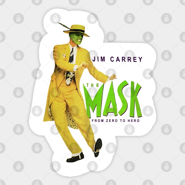 The Mask - Jim Carrey Sticker by nicklower
